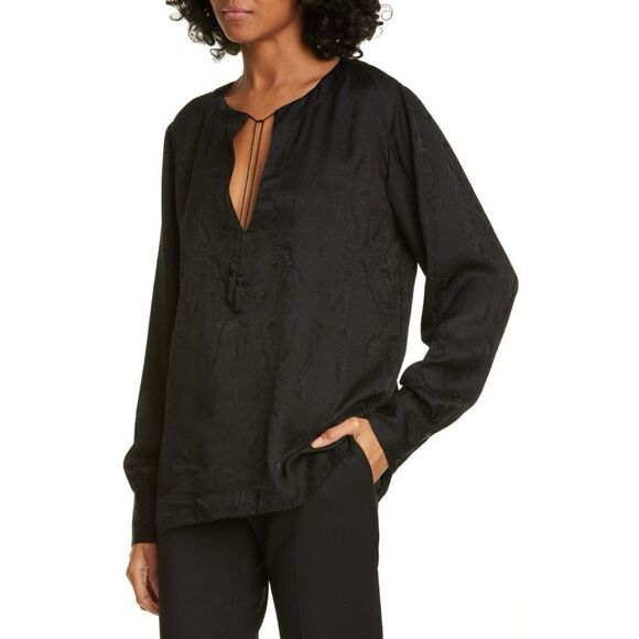 Nili Lotan Lucena Silk Blouse - Picture 2 of 9
